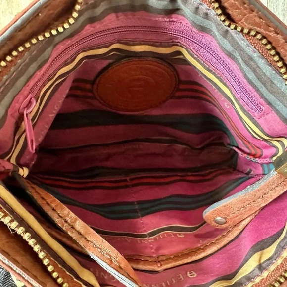 Vintage Etienne Aigner Leather Crossbody Bag - Picture 9 of 13